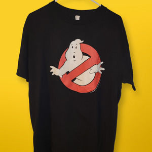 Y2K 2008 Ghostbusters Logo T-Shirt - Large
